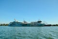 Port Denarau, Fiji, Aug 2019. Luxury private yachts at the Port Denarau Marina.